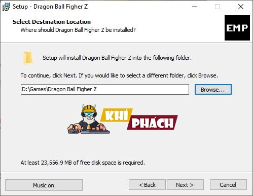 Cách cài đặt Dragon Ball Fighter Z Full cho PC